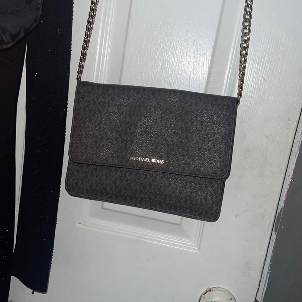 Brown mk purse